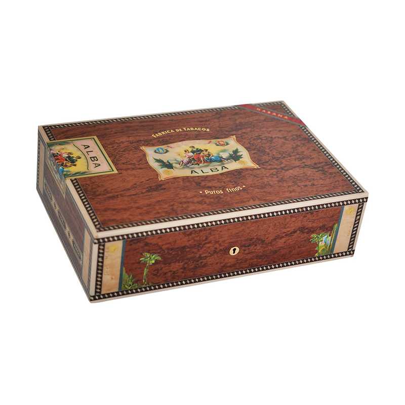 

Elie Bleu Flor De Alba Wooden Humidor - 110 Cigars